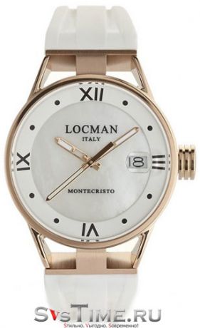Locman Женские итальянские наручные часы Locman 0521V13-RRMW00SW
