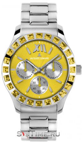 Jacques Lemans Женские швейцарские наручные часы Jacques Lemans 1-1627ZE