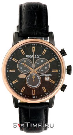 Haas&Cie Мужские швейцарские наручные часы Haas&Cie MFH 429 WBA