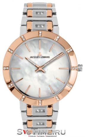 Jacques Lemans Женские швейцарские наручные часы Jacques Lemans 1-1825D