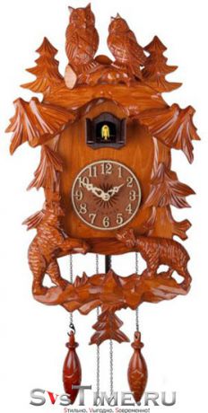 Phoenix Настенные интерьерные часы с кукушкой Phoenix P 574