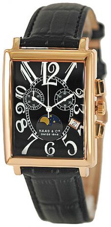 Haas&Cie Мужские швейцарские наручные часы Haas&Cie MCH 409 LBA