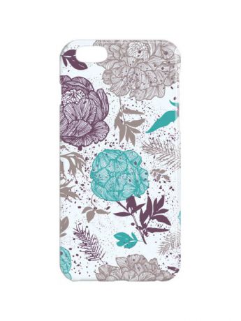Chocopony Чехол для iPhone 6 "Ретро-цветы"