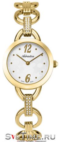 Adriatica Женские швейцарские наручные часы Adriatica A3622.1173QZ
