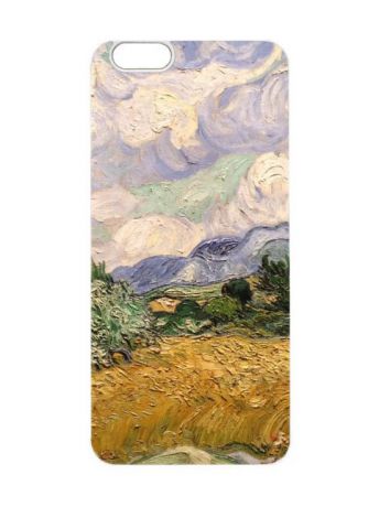 Chocopony Чехол для iPhone 6 "Ван Гог- Пшеничное поле с кипарисами"