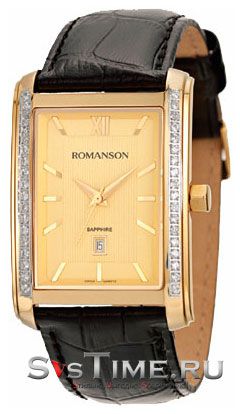 Romanson Мужские наручные часы Romanson TL 2625Q MG(GD)