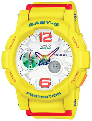 Casio Женские японские наручные часы Casio BGA-180-4B3