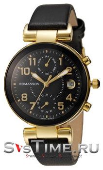 Romanson Женские наручные часы Romanson RL 4211F LG(BK)