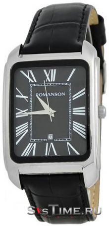 Romanson Мужские наручные часы Romanson TL 2632 MW(BK)BK