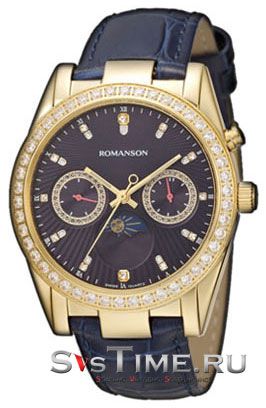 Romanson Женские наручные часы Romanson RL 4210Q LG(BU)