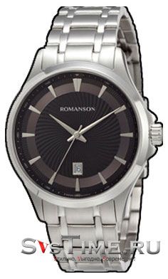 Romanson Мужские наручные часы Romanson TM 4222 MW(BK)