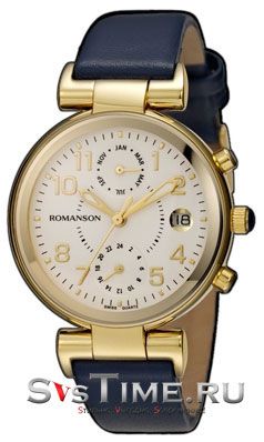 Romanson Женские наручные часы Romanson RL 4211F LG(WH)BU