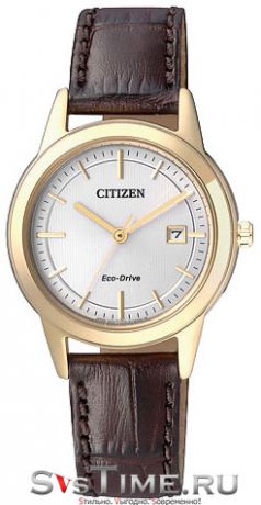 Citizen Женские японские наручные часы Citizen FE1083-02A