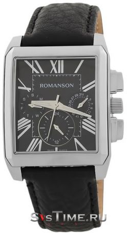Romanson Мужские наручные часы Romanson TL 3250F MW(BK)BK