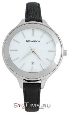 Romanson Женские наручные часы Romanson RL 4208 LW(WH)BK