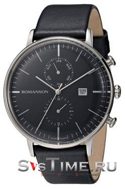 Romanson Мужские наручные часы Romanson TL 4264F MW(BK)