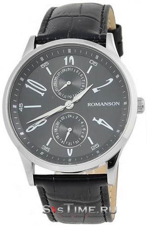 Romanson Мужские наручные часы Romanson TL 2648B MW(BK)BK