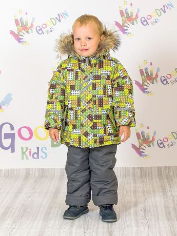 GooDvinKids Комплект (куртка, ПК) зимний для мальчика "Ян"