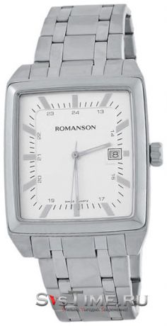 Romanson Унисекс наручные часы Romanson TM 3248 MW(WH)