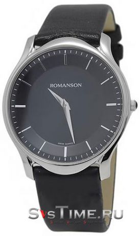 Romanson Мужские наручные часы Romanson TL 2617 MW(BK)BK