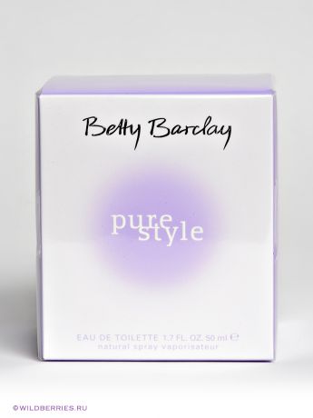 Betty Barclay Туалетная вода "Pure Style", 50 мл