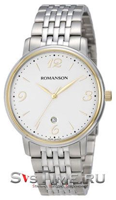 Romanson Мужские наручные часы Romanson TM 4259 MC(WH)