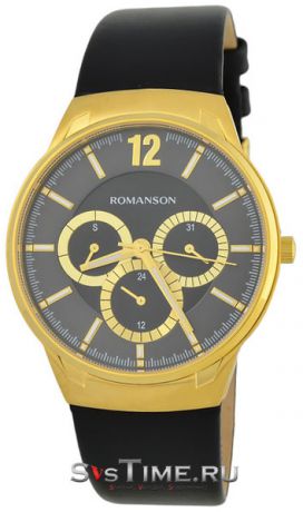 Romanson Мужские наручные часы Romanson TL 4209F MG(BK)