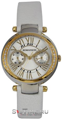 Romanson Женские наручные часы Romanson RL 2612Q LC(WH)WH