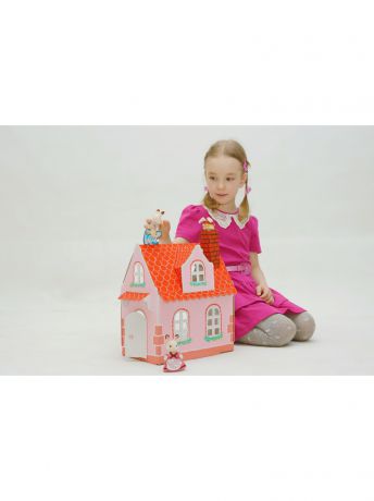 Картонный папа Кукольный домик из картона "Домик Алисы"