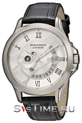 Romanson Мужские наручные часы Romanson TL 4215R MW(WH)BK