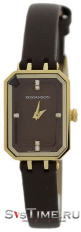 Romanson Женские наручные часы Romanson RL 4207 LG(BROWN)BN