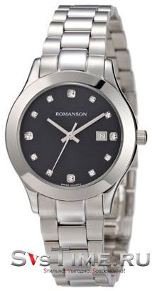 Romanson Женские наручные часы Romanson RM 4205U UW(BK)