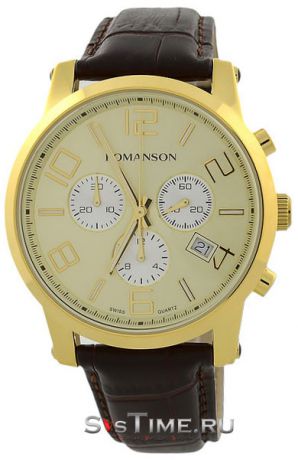 Romanson Мужские наручные часы Romanson TL 0334H MG(GD)