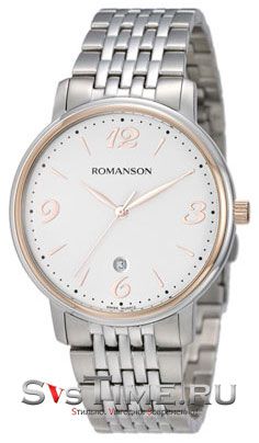 Romanson Мужские наручные часы Romanson TM 4259 MJ(WH)
