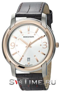 Romanson Мужские наручные часы Romanson TL 2654 MJ(WH)D.BN