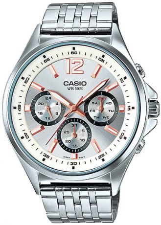 Casio Мужские японские наручные часы Casio MTP-E303D-7A