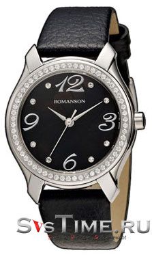 Romanson Женские наручные часы Romanson RL 3214Q LW(BK)