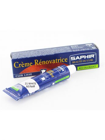 Saphir Восстановитель кожи Creme RENOVATRICE, 25 мл. (жидкая кожа)(БЕЛЫЙ - 21)
