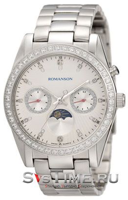 Romanson Женские наручные часы Romanson RM 4210Q LW(WH)