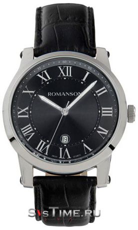Romanson Мужские наручные часы Romanson TL 0334 MW(BK)RIM