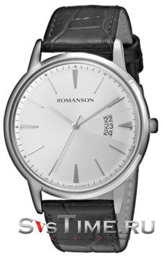 Romanson Мужские наручные часы Romanson TL 4201 MW(WH)BK