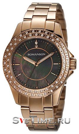 Romanson Женские наручные часы Romanson RM 1209Q LR(BK)