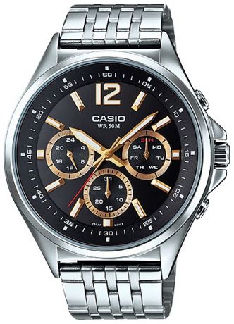 Casio Мужские японские наручные часы Casio MTP-E303D-1A