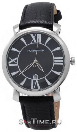 Romanson Мужские наручные часы Romanson TL 1256 MW(BK)BK