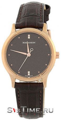 Romanson Женские наручные часы Romanson TL 1213S LR(BROWN)