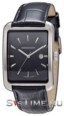 Romanson Мужские наручные часы Romanson TL 4228 MW(BK)