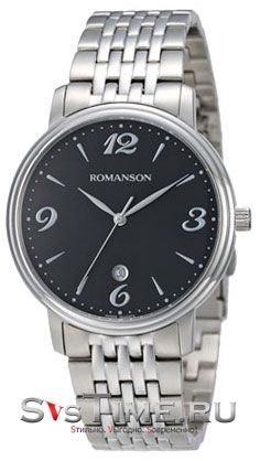 Romanson Мужские наручные часы Romanson TM 4259 MW(BK)