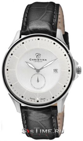Christina London Мужские швейцарские наручные часы Christina London 518SSBL