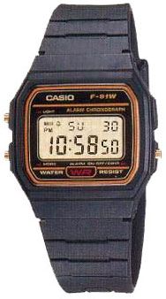 Casio Мужские японские наручные часы Casio F-91WG-9Q