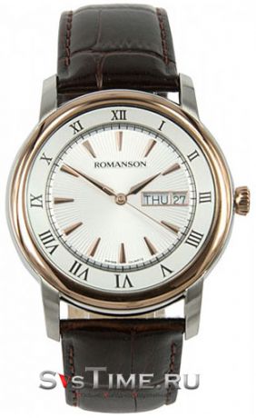 Romanson Мужские наручные часы Romanson TL 2616 MJ(WH)BN